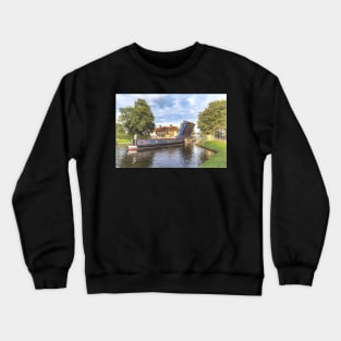 The Lift Bridge at Aldermaston Crewneck Sweatshirt